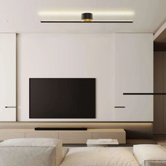 Slim Modern LED Ceiling Light Fixture for Contemporary Spaces – Flush Mount Design