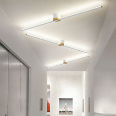 Slim Modern LED Ceiling Light Fixture for Contemporary Spaces – Flush Mount Design