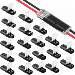 SnapLink 2-Pin Lever Wire Connectors | Tool-Free LED Strip Wiring