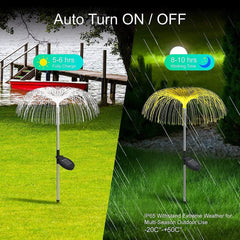 🌞 Solar Powered Jellyfish Lamp | Light Up Your Garden Every Night – AutomaticallyÂ