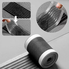 SwiftFlow Cut-to-Fit Drain Mesh Tape | Self-Adhesive Sink, Tub & Floor Cover