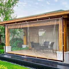 Translucent Outdoor PE Tarp | Insulated Garden & Shelter Cover With Grommets