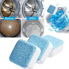 Washing Machine Cleaner Tablets | Tub Bomb Formula | 24 Count | Odor & Residue Removal