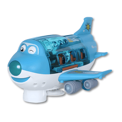 WhirlJet Electric Airplane Toy | Lights, Music, Sensor Navigation & 3 Figures