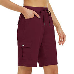 Willow Women’s Quick-Dry Cargo Shorts | UPF 50+ Sun Coverage | Secure Pockets