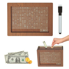 Wooden Savings Box $ Stylish Design for Effective Money Saving