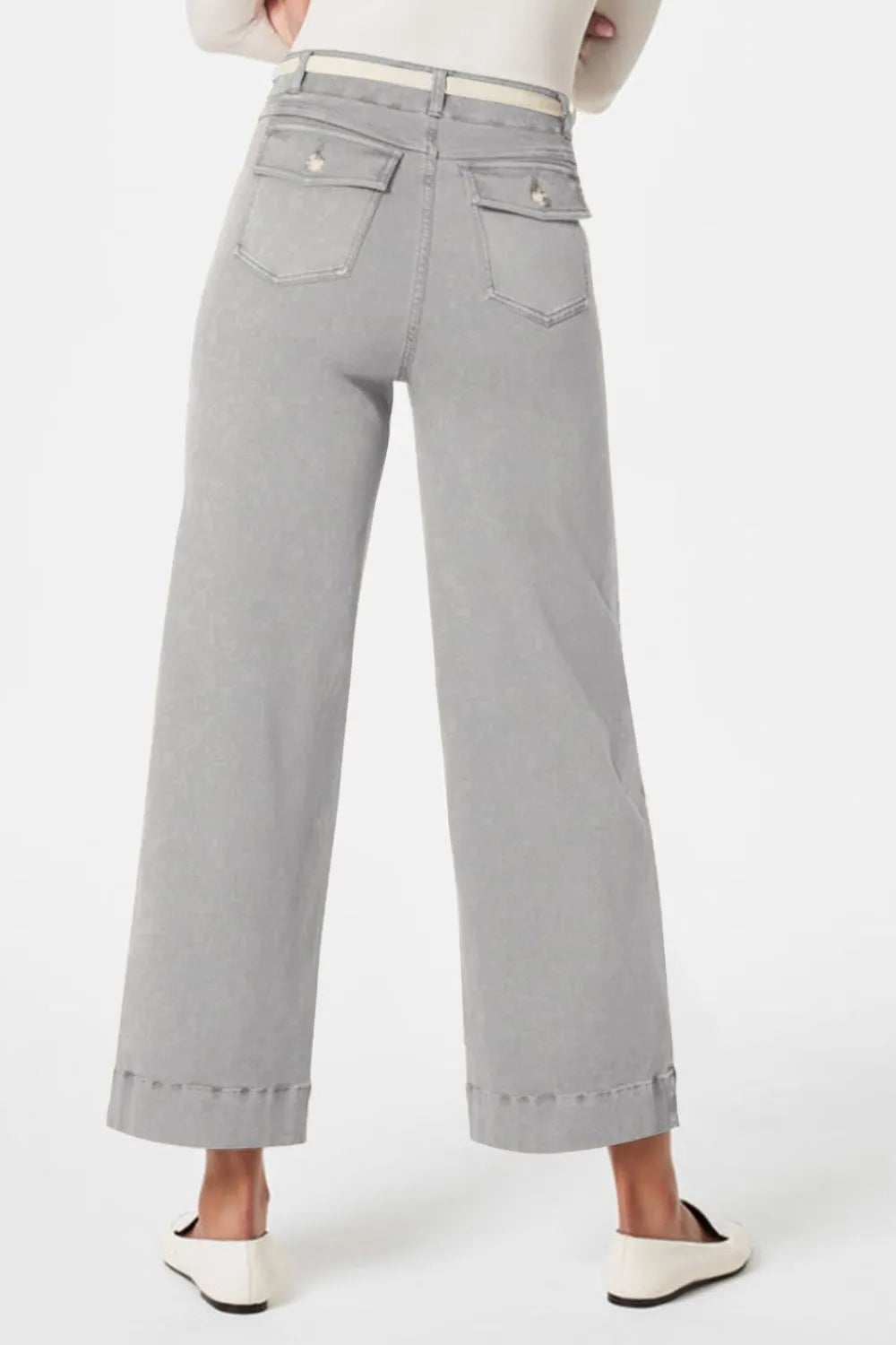High Waist Jeans with Pockets 
