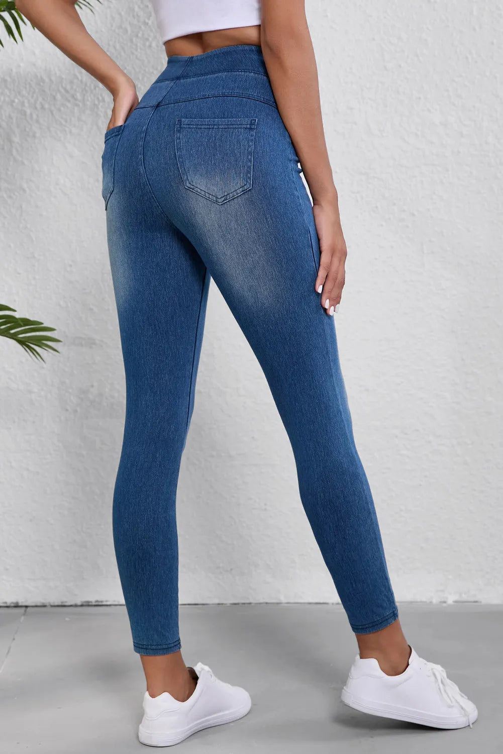 High Waist Skinny Jeans 