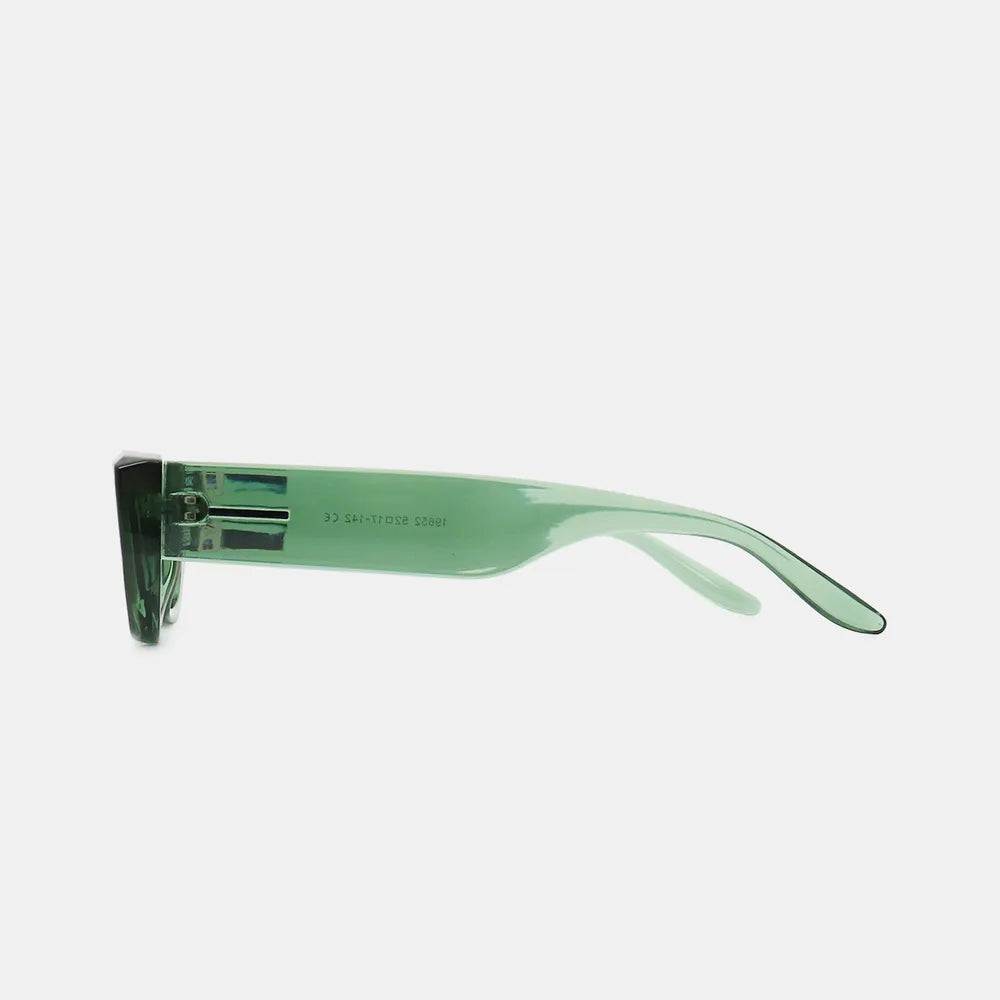 Polycarbonate Frame Rectangle Sunglasses 