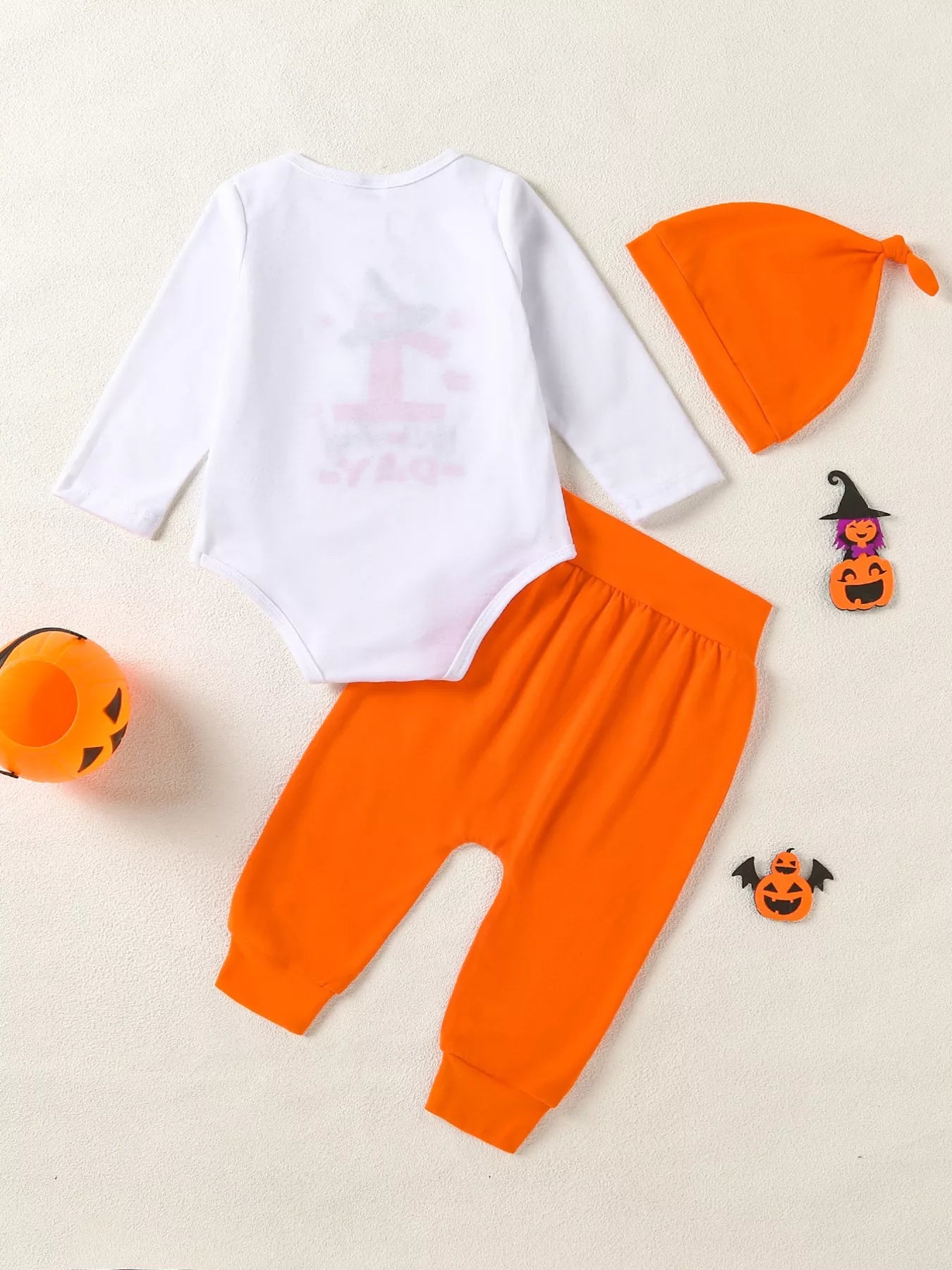 Children's Halloween 3-Piece Baby Outfit Set 