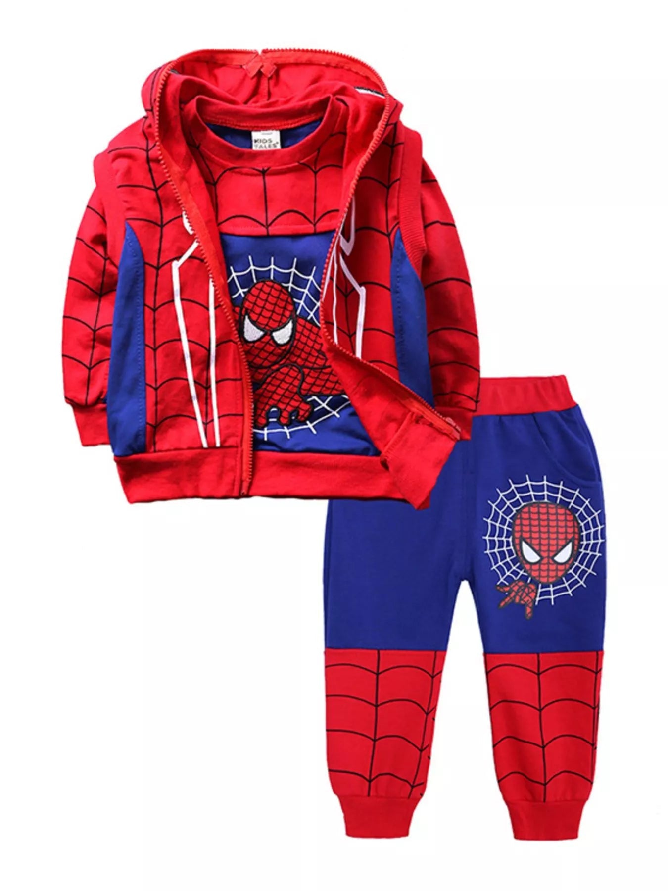 Children's Spiderman 3-Piece Outfit Set 