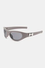 Polycarbonate Frame Cat-Eye Sunglasses 