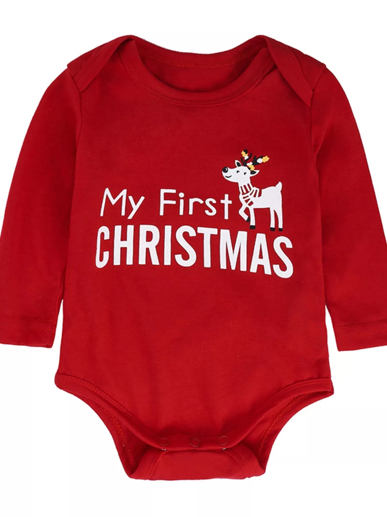 Children's My First Christmas Reindeer Baby Outfit Set 
