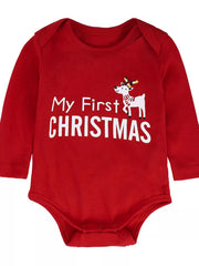 Children's My First Christmas Reindeer Baby Outfit Set 