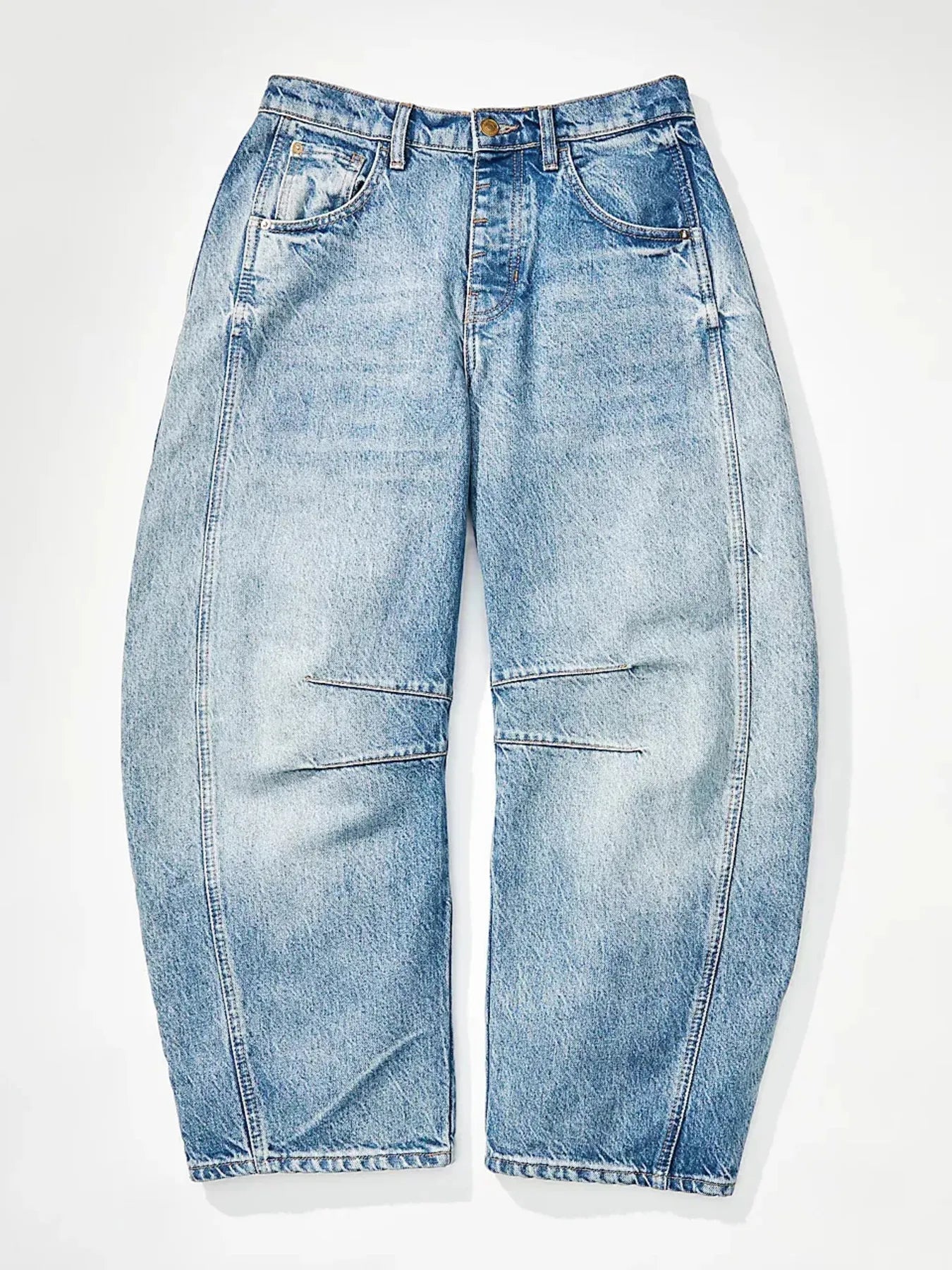 Wide Leg Relaxed Fit Jeans 