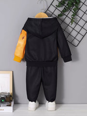 Children's Wild Boy Hoodie and Pants Set 