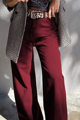 Wide Leg High Waist Fashion Jeans 