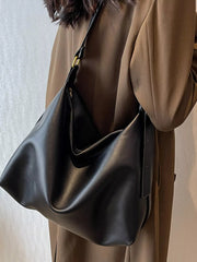 PU Leather Adjustable Strap Bag 