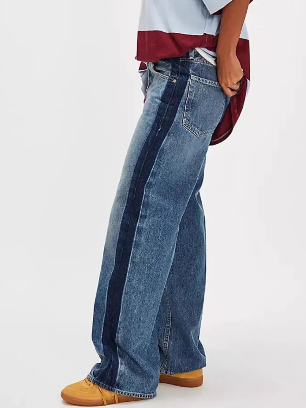 Baggy Jeans with Pockets 