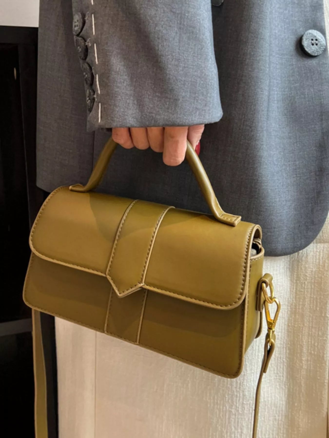 Top Handle Crossbody Bag 