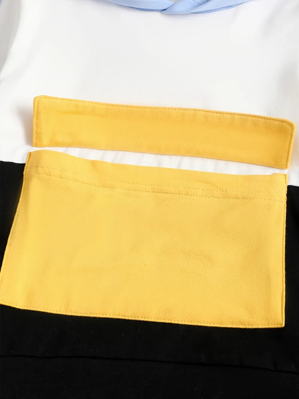 Children's Color Block Hoodie and Pants Set 