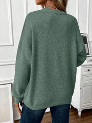 Loose-Fit Dropped Shoulder Sweater 
