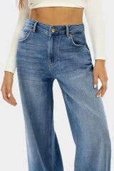 High Waist Wide Leg Jeans 
