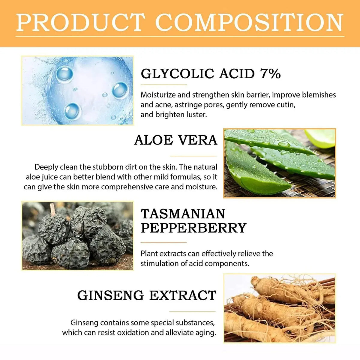 100ml Glycolic Acid 7% Toning Solution for Acne-Prone Skin