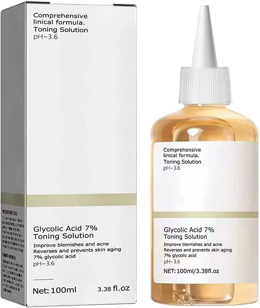 100ml Glycolic Acid 7% Toning Solution for Acne-Prone Skin