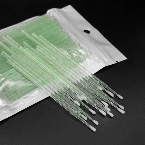100pcs Disposable Micro Brushes for Eyelash Extensions dylinoshop