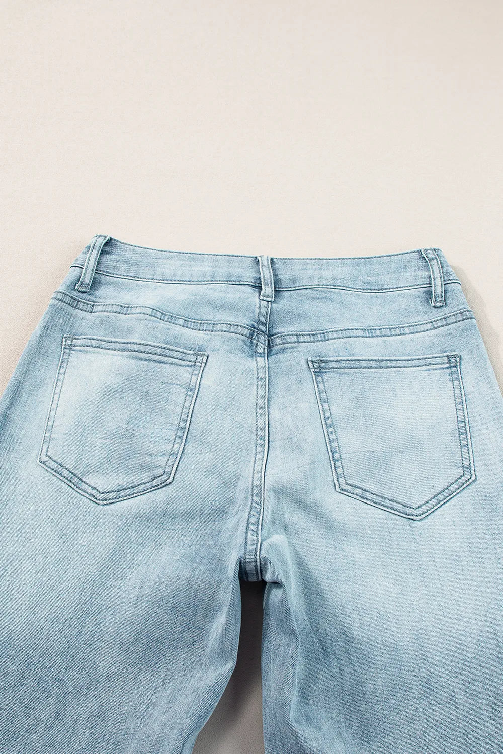 Wide Leg Jeans with Pockets 