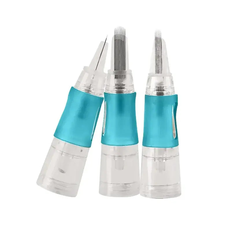 10Pcs P5 Tattoo Cartridge Needles Disposable Needles 1R 3R 5F Nano MTS For Tattoo Machine For Eyebrow Eyeliner Permanent Makeup dylinoshop