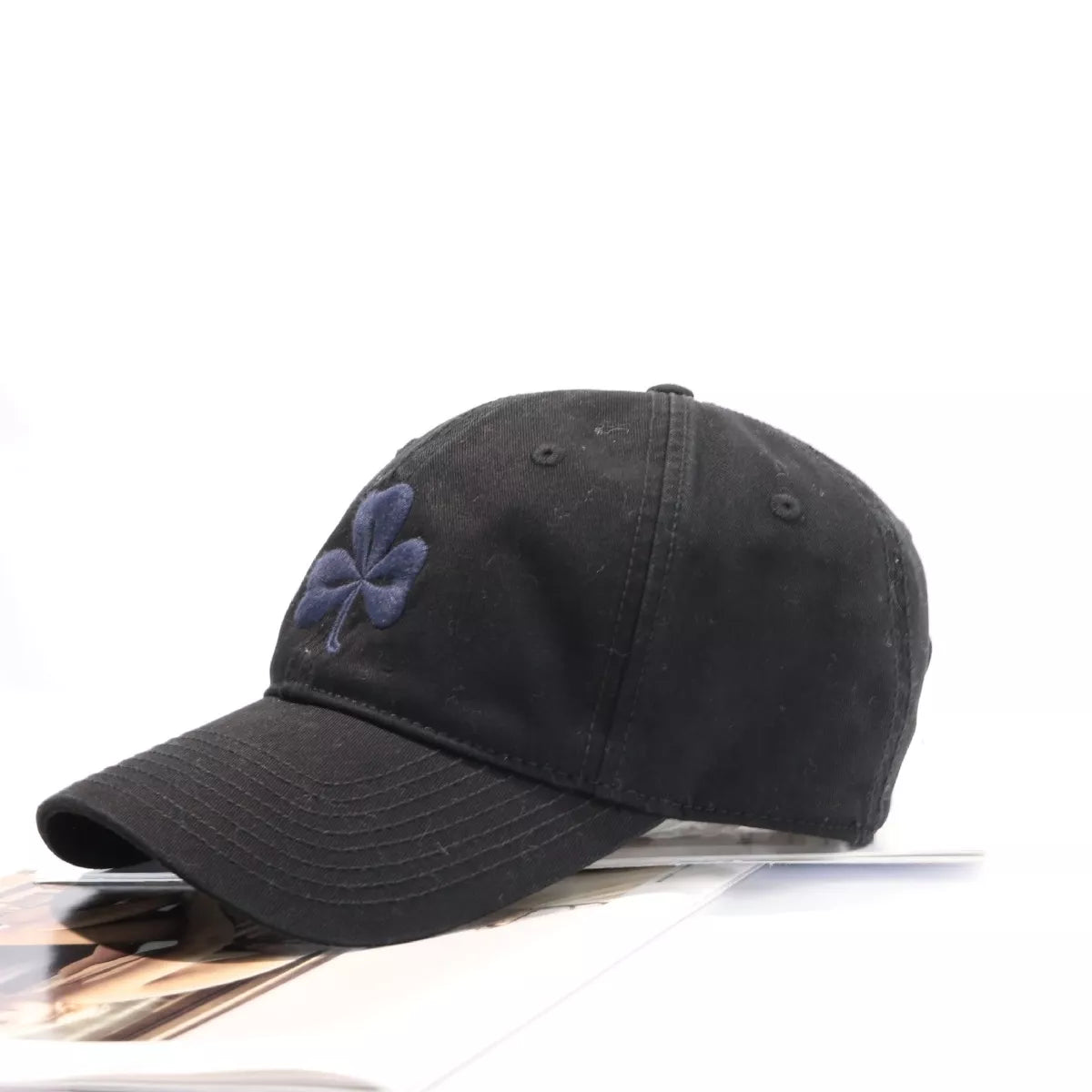 Clover Embroidered Baseball Cap 
