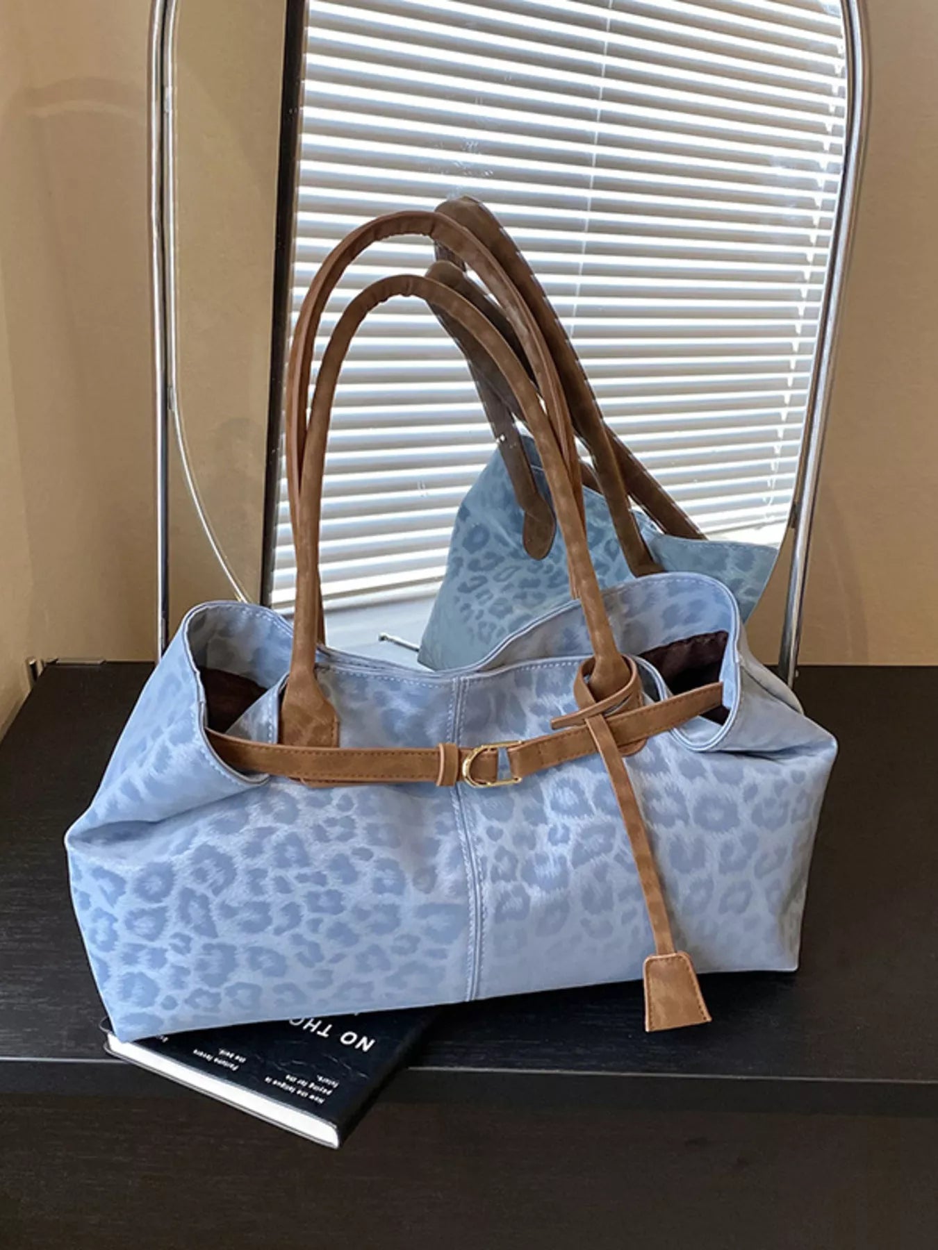 Leopard Print Handbag 