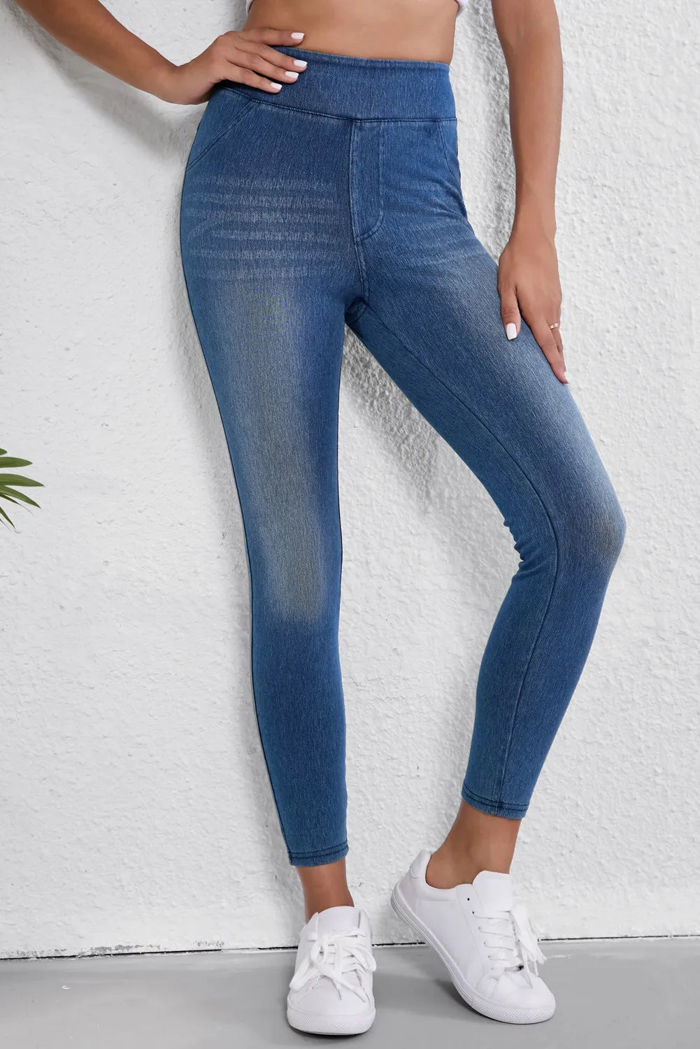 High Waist Skinny Jeans 