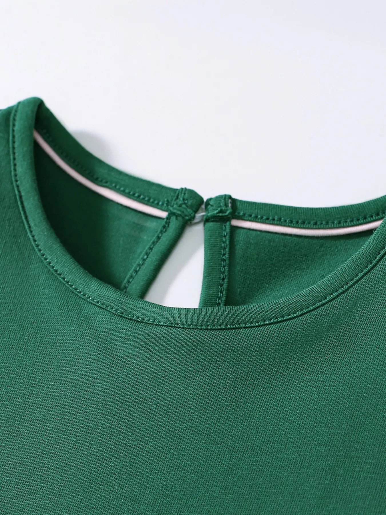 Children's Fox Round Neck Casual Dress 
