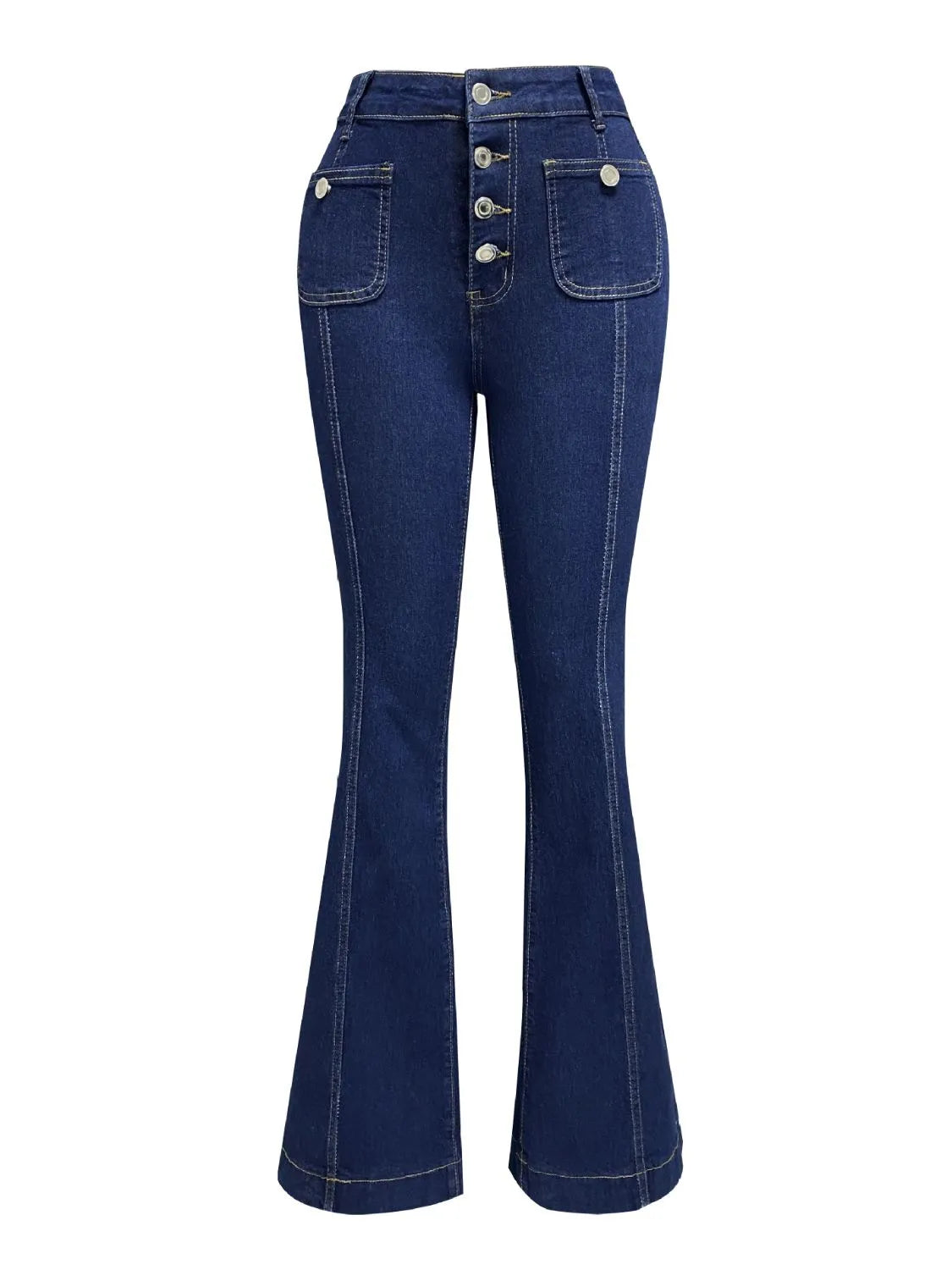 Flare Jeans with Pockets 