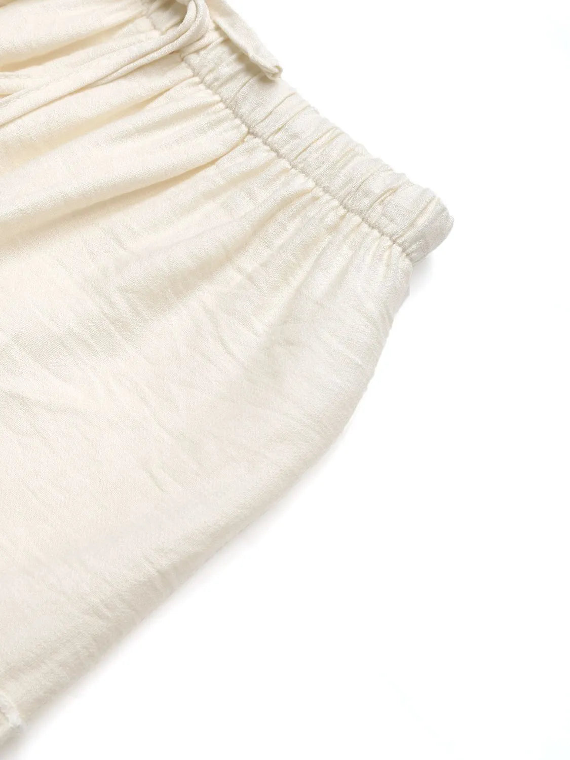 Drawstring Frill Tiered Skirt 