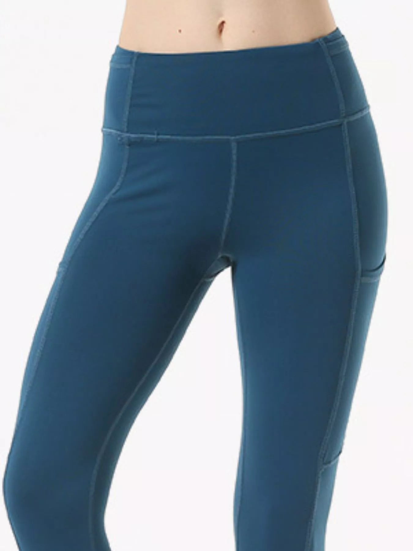Full Size High-Waisted Active Leggings with Pockets Plus Size 