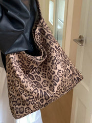 Leopard Print Tote Bag 