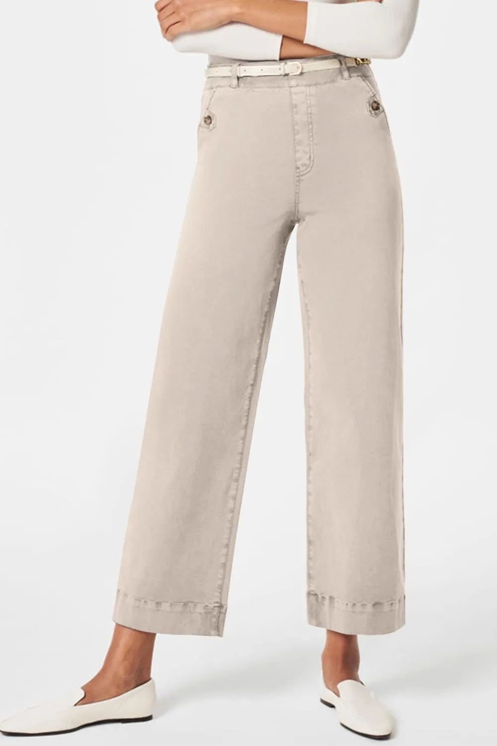 High Waist Jeans with Pockets 