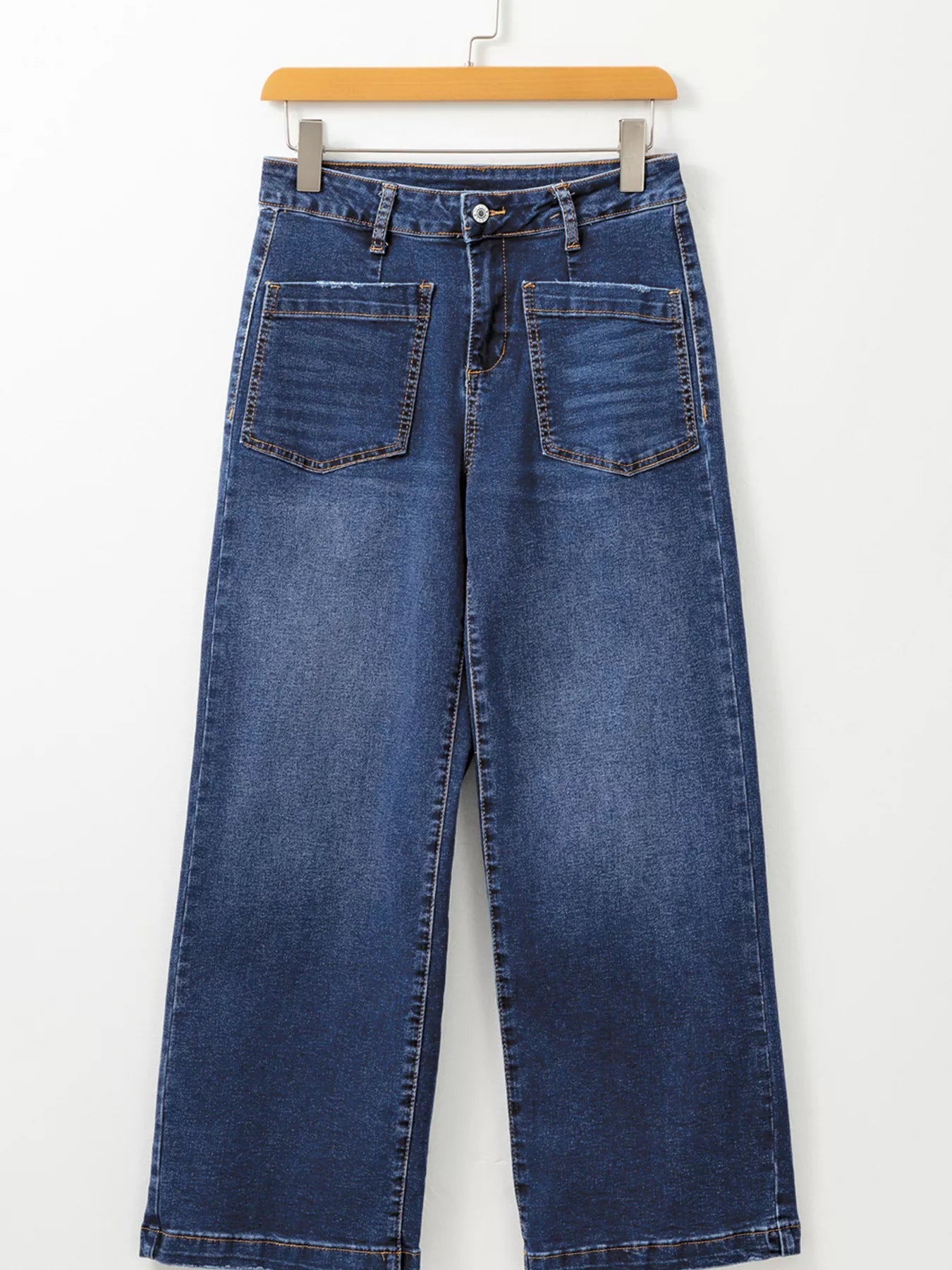 Patch Pocket Shift Jeans 
