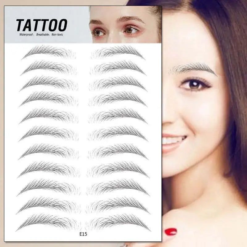 4D BrowLift Tattoo Stickers – Perfect Brows Anytime, Anywhere 