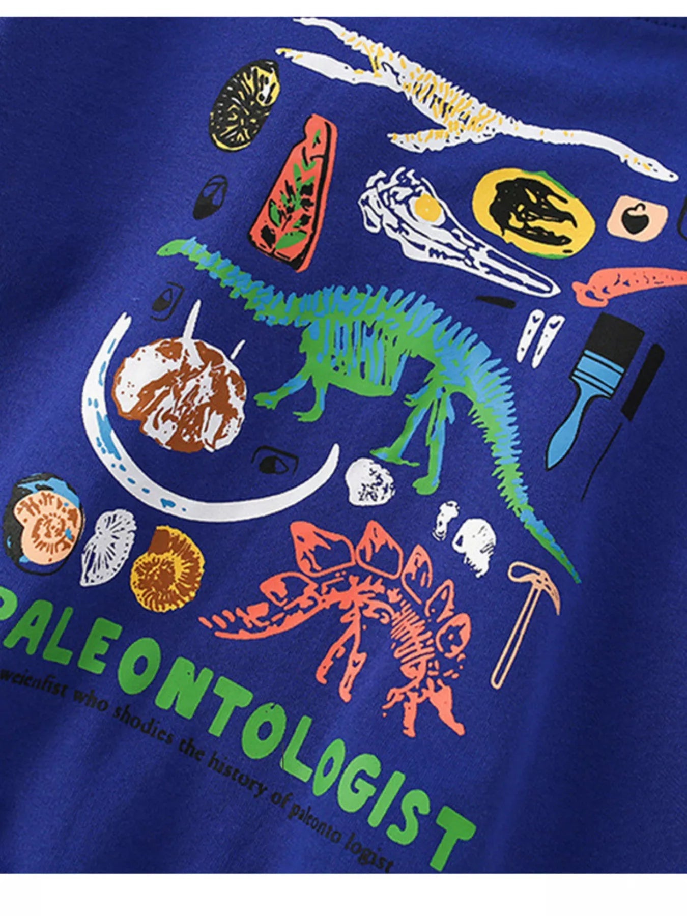Children's Dinosaur Crew Neck Sweatshirt 