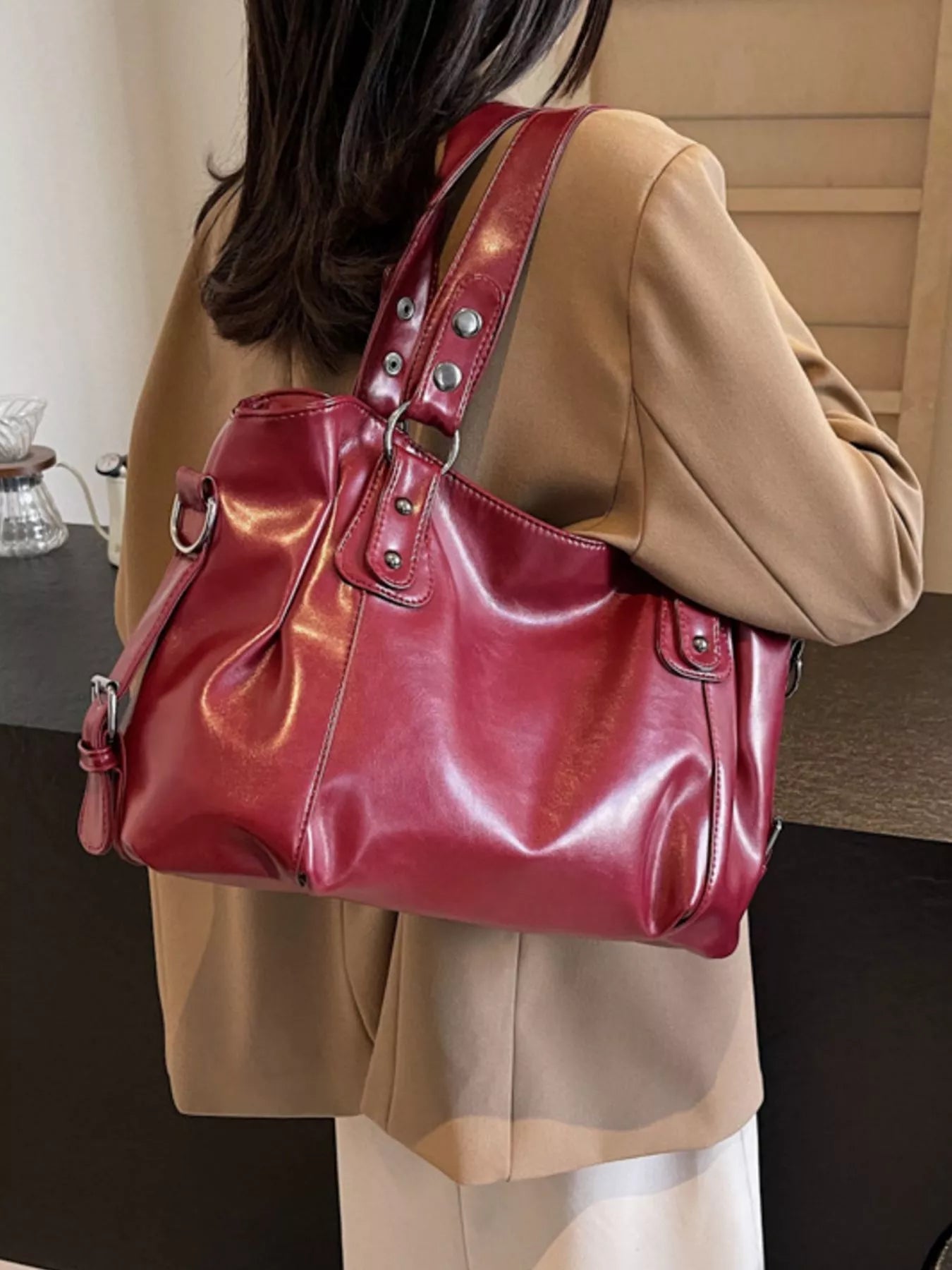 Vintage Style Leather Handbag 