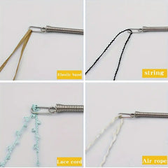 Bendable Spring Drawstring Threader Clip (2pcs) (+Free Gift Included) 