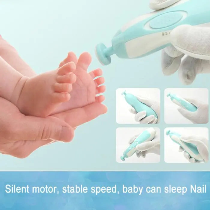 Anti-Scratch Multifunctional Baby Electric Nail Trimming 