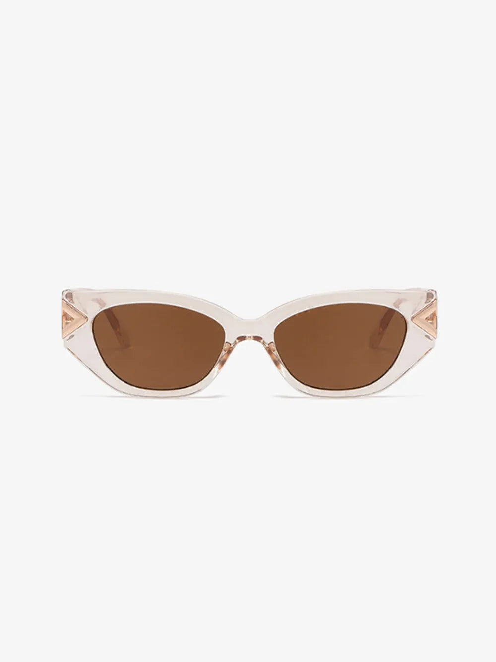 Polycarbonate Frame Cat-Eye Sunglasses 