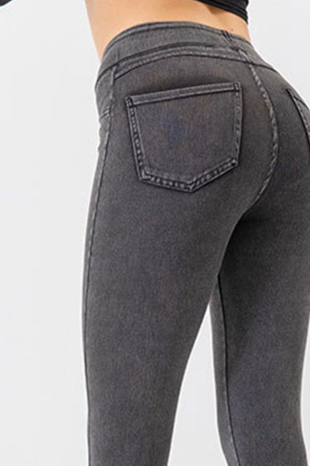 High Waist Skinny Jeans 
