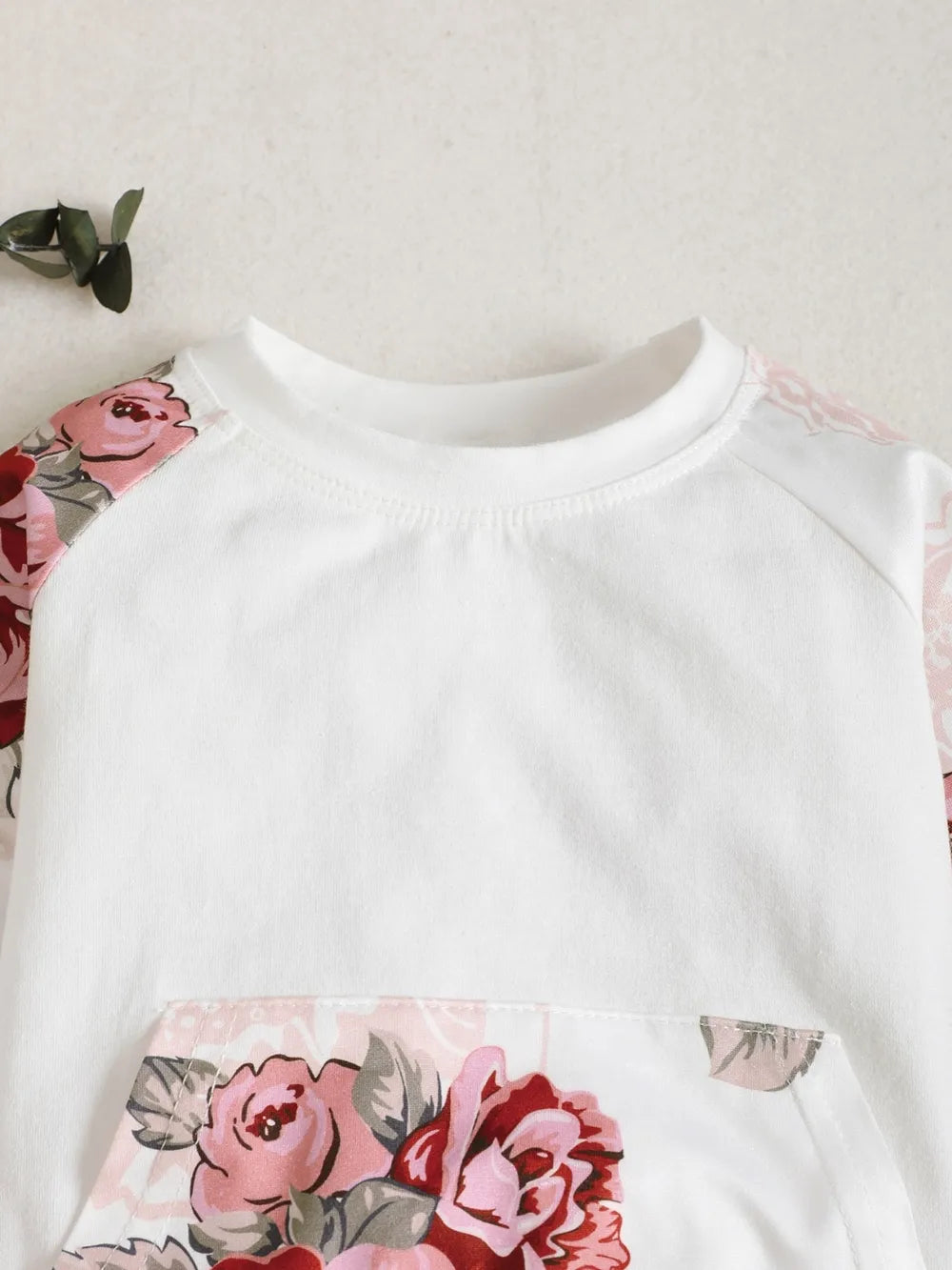Children's Floral Top and Pants Set 